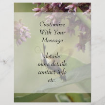 Hemaris Thysbe - traça de colibri Panfleto Personalizado