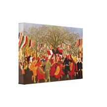 Henri Rousseau - cem anos da liberdade, Impressão Em Canvas