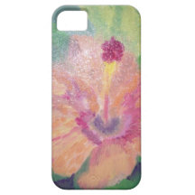 Hibiscus Capas De iPhone 5 Case-Mate
