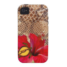 Hibiscus de Oahu Havaí em Snakeskin