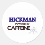Hickman pôr pela cafeína adesivo redondo
