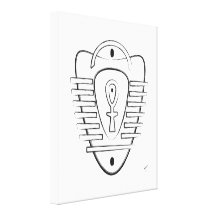 Hieroglyph anónimo? Canvas Impressão Em Tela Canvas