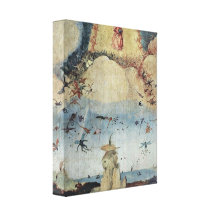 Hieronymus Bosch - o detalhe do paraíso terrestre Impressão De Canvas Esticadas