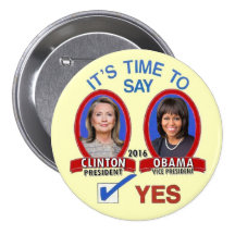 Hillary & Michelle em 2016 Boton