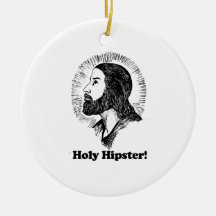 Hipster santamente enfeites para arvores de natal
