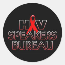 HIV-Speakers-Bureau-x800bk Adesivo