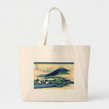 Hokusai Umegawa na província de Sagami Bolsa