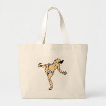 Homem da dança de Hokusai Bolsas