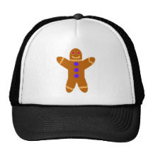 Homem de pão-de-espécie boné