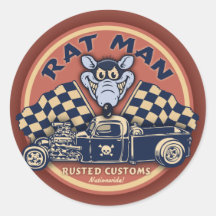 Homem do rato II Adesivo