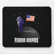 Homem na lua - astronauta mousepads