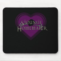 Homemaker Purple Heart de Siouxsie Mousepad