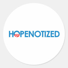 Hopenotized Adesivo Redondo