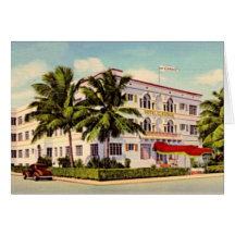 Hotel Claridge de Miami Beach, Florida Cartões