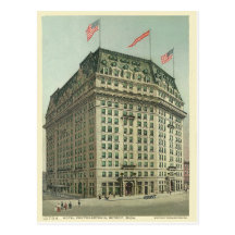 Hotel Pontchartrain Detroit Michigan Cartoes Postais