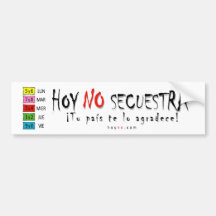 Hoy nenhum Secuestra Adesivos
