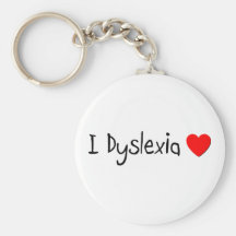 Humor da dislexia chaveiro