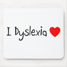 Humor da dislexia mousepad