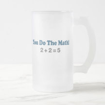 Humor da matemática canecas