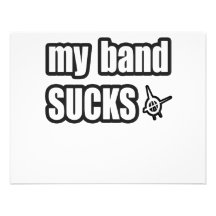 Humor engraçado da banda da música do punk rock da convites