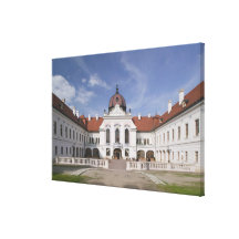Hungria, Budapest, Godollo: Mansão real, casa Impressão De Canvas Envolvida