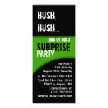 hush, surpresa do aniversário do hush convites
