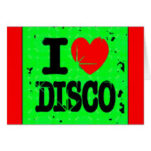 I_Love_Discogreen Cartão