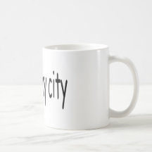 i love my city taza de café