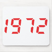 ícone 1972 do vermelho mousepads