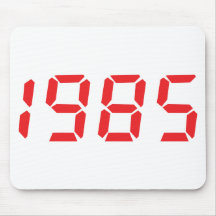 ícone 1985 do vermelho mouse pads