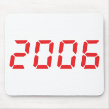 ícone 2006 do vermelho mousepad