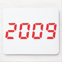 ícone 2009 do vermelho mousepads