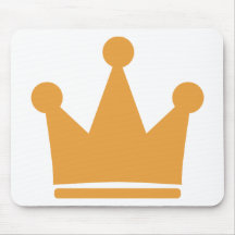 ícone da coroa do partido mousepad