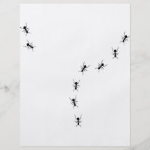 ícone da fuga da formiga panfletos personalizados