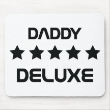 ícone de luxe do pai mouse pads