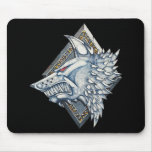 Ícone do lobo mouse pad