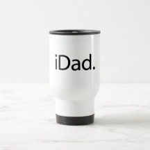 iDad. Logotipo (pai de i) Caneca