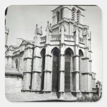 Ideia do extremo Oriental da igreja, construído Adesivos