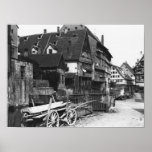 Ideia do quarto velho, Ulm, c.1910 Impressão
