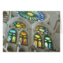 Igreja de Sagrada Familia do La Cartões