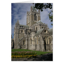 Igreja do cristo, Dublin, cartões de Ireland & car