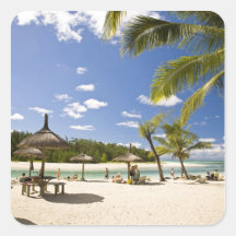 Ile Cerf auxiliar, a maioria de viagem popular do  Adesivos Quadrados