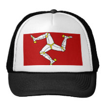 Ilha da bandeira de alta qualidade do homem boné