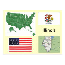 Illinois, EUA Cartões Postais