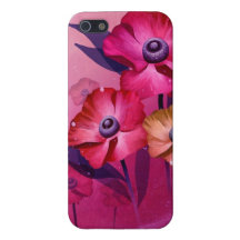 Ilustração da flor capas iPhone 5