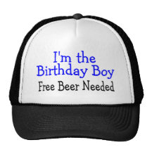Im a cerveja livre do menino do aniversário necess bonés