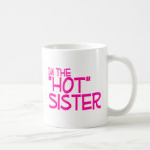 Im a irmã quente caneca