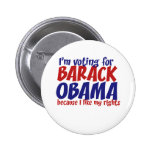 Im que votam para Barack Obama Boton