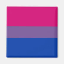 Ímã bissexual da bandeira do orgulho imãs de refrigerador