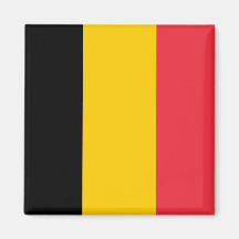 Ímã com a bandeira de Bélgica Imã